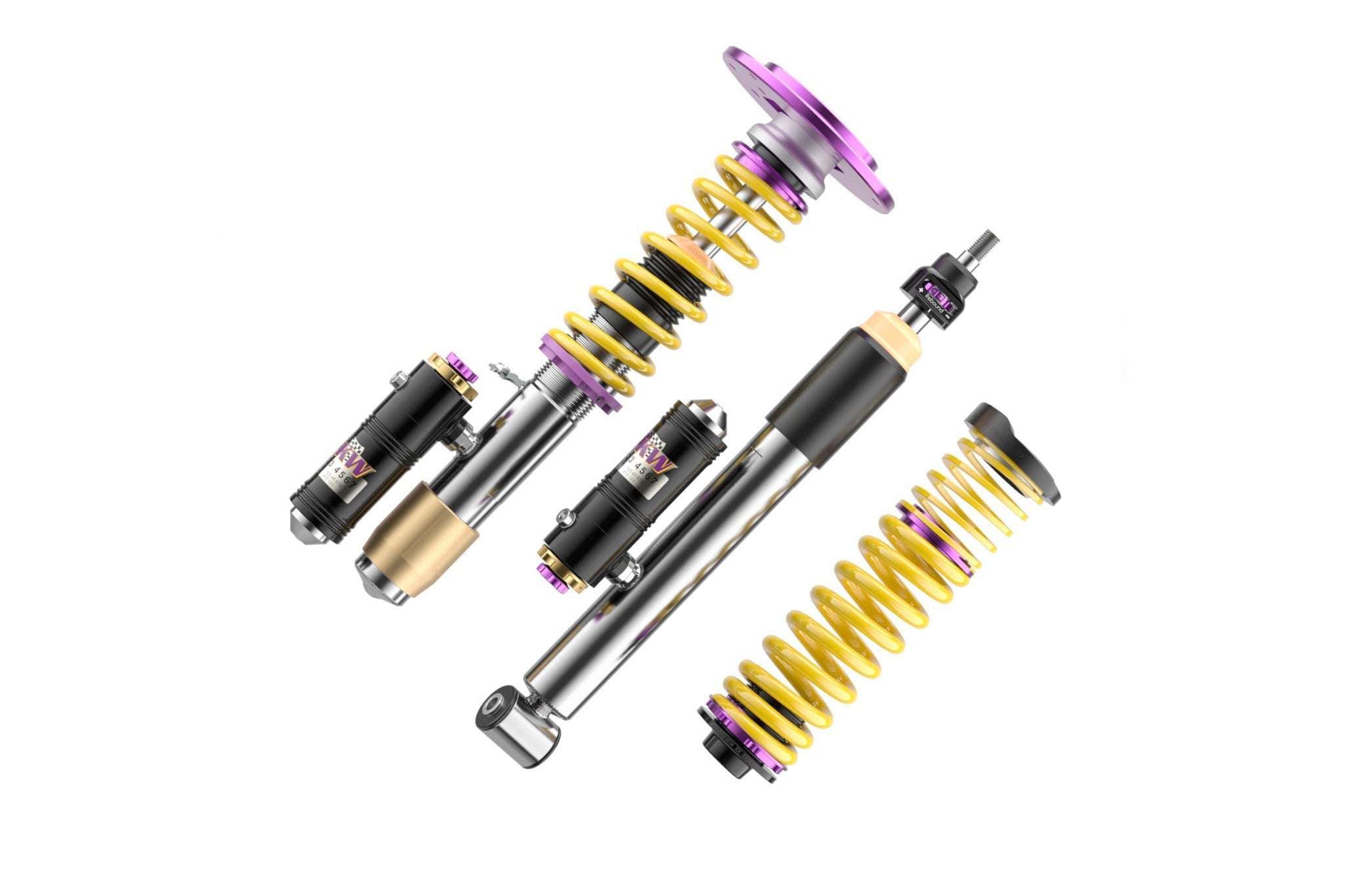 KW Coilover Suspension V4 inox - BMW 2 Series F87 M2 | M2 Competition - Evolve Automotive